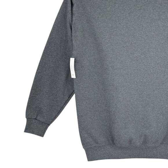 Athletic Works Mens Fleece Dark Gray Sweatshirt 4XL (58-60) Moisture Wicking NWT - Picture 6 of 10